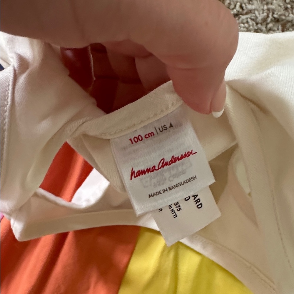 Hanna Andersson Multicolor Rainbow Dress - Picture 2 of 3